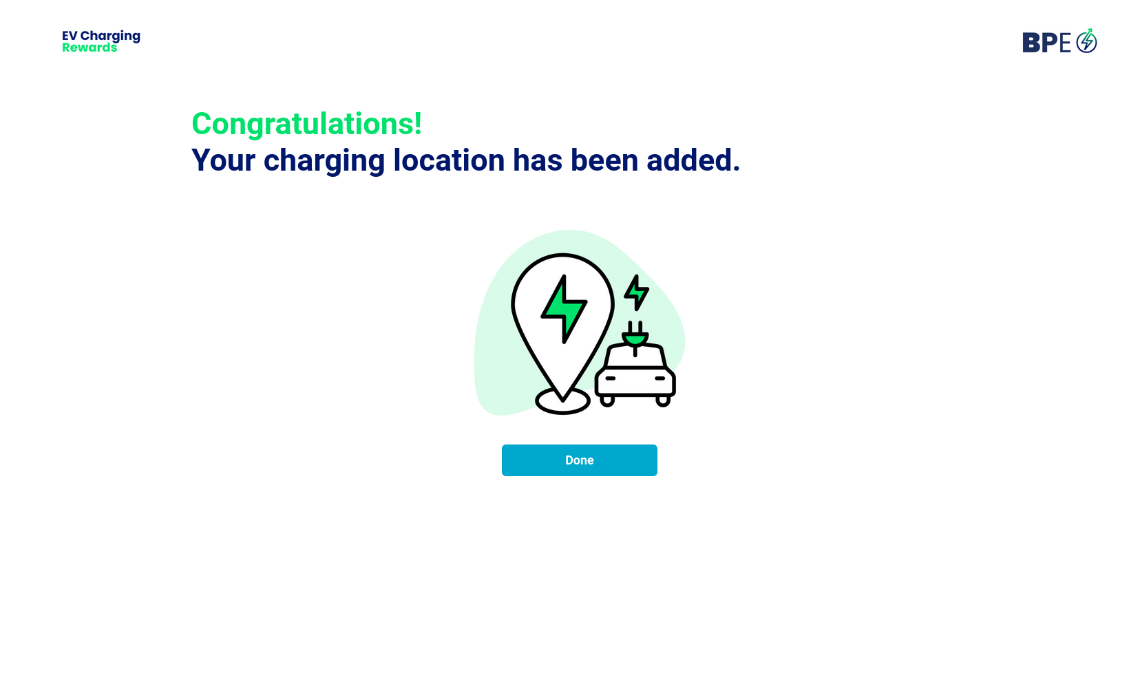 charging location success
